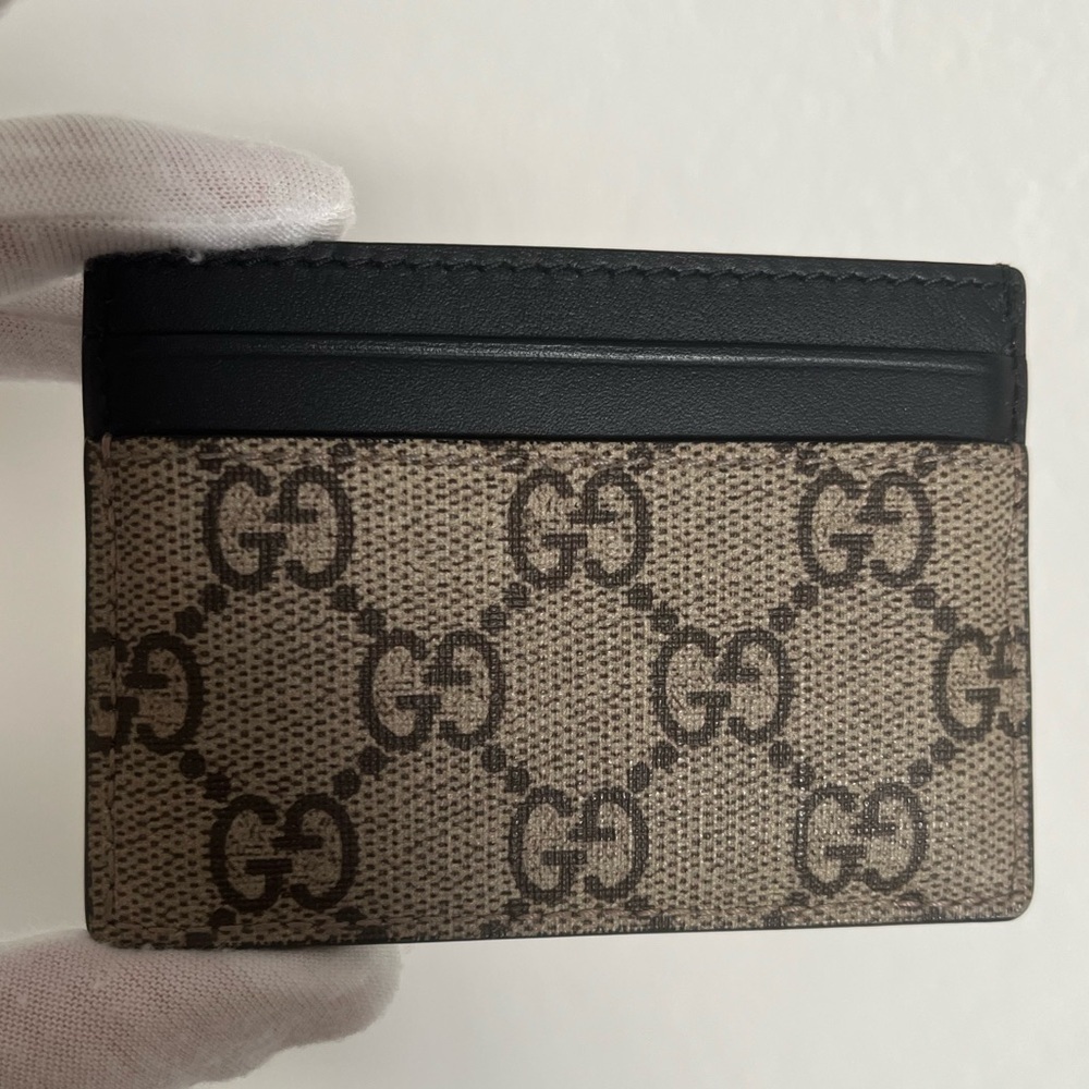 Gucci GG Supreme Monogram Tiger Print Card Holder Ltd Ed Dust bag,Box - Picture 4 of 15